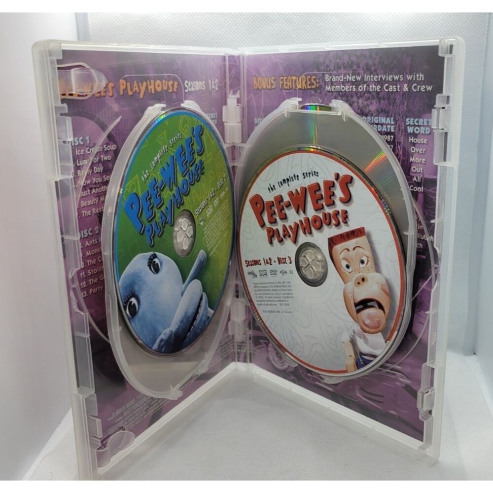 Pee-Wee's Playhouse: Seasons 1 & 2 (DVD, 1986) Special Edition - Picture 5 of 6